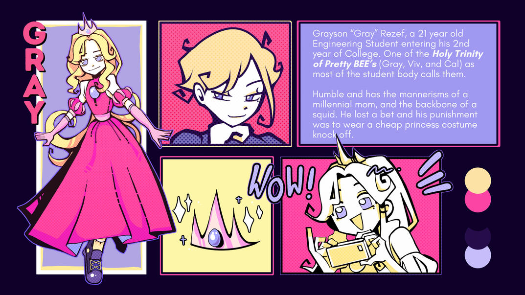 GRAY (Final Project in "Pitch Bible")