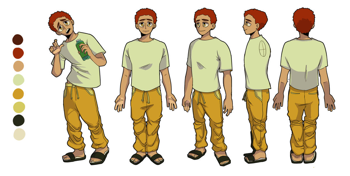 DOS (Initial Design for SEA SMELL in 2D Animation)