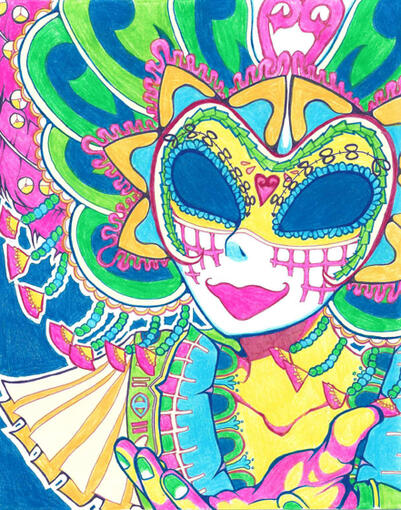 Masskara Festival Art